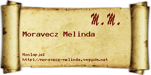 Moravecz Melinda névjegykártya